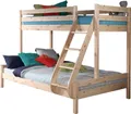 Etagenbett Triple 3-Sitzer Holz - Kieferholz