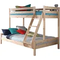 Vipack Familienbett – Natur – 3 Schlafplätze
