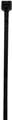 cimco kabelbinder 100x2,5 schwarz 181861 100 ST
