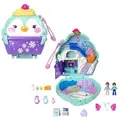 Mattel® Spielwelt Mattel HRD34 - Polly Pocket - Winterliche-Pinguin Schatulle bunt