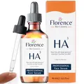 60ml. Bio Hyaluron Serum Gesicht mit dreifachem Molekulargewicht Hyaluronsäure+Vitamin C und Aloe Vera/Gesichtsserum Augenpartie für Männer/Frauen mit Bio/Vegan Anti Age Inhaltsstoffen