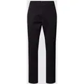 BOSS Orange Tapered Fit Chino mit französischen Eingrifftaschen in Black, Größe 33/30