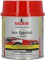 NIGRIN Performance Fein-Spachtel, härtet ohne Rissbildung, glättet Kratzer und Unebenheiten, 245 g inkl. 5 g Härter