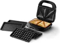Philips 5000 Sandwichmaker 3in1 Waffeleisen Panini Grill HD2350/80 750W