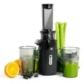 Ventray Ginnie Entsafter,kompakter kleiner Kaltpress-Entsafter,Slow Juicer mit 60 U/min niedriger Geschwindigkeit,Schwarz