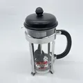 Bodum Caffettiera French Press Schwarz – 1L / 8 Tassen Kaffeebereiter – Hitzebes