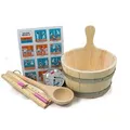 Karibu Zubehör-Set Sauna Classic 6-teilig (3,)