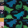 MAGAM-Stoffe Niklas Kinder Baumwollstoff ÖKO-TEX Meterware ab 50cm (Dinos)