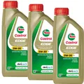 Motoröl Castrol EDGE 5W-30 C3 3x 1L VW 50500 50501 229.31 229.51 Gm dexos2 Opel