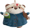 Nici Kuscheltier mymochi, Otter Jiro, 8 cm, in Geschenkbox