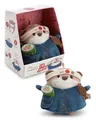 NICI Set Kuscheltier Otter Jiro 8cm mit Sushi & Kochkostüm in Geschenkbox 8,5x6,5x10cm - braun - mymochi Stofftier im Kawaii-Design, weich und kuschelig für Kinder & Erwachsene - 62906