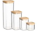 Zeller Present Vorratsdose, transparent (transparent, natur)