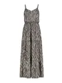 SUBLEVEL Shirtkleid DOB Maxi Volant-Design mit Spaghettiträgern (lang) DOB_Dresses