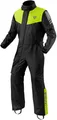 REV'IT! Revit Pacific 4 H2O 1-Teiler Motorrad Regenkombi, schwarz/gelb, 2XL