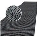 ANRO Läufer, eckig, Höhe: 8 mm, Textil grau 100 cm x 140 cm x 8 mm