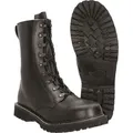 MIL-TEC Springerstiefel Modell "Para" m. Kappe 9-Loch Outdoor Army Stiefel Boots 47 - Schwarz - 47