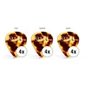 Rocktile Plektren Brown Tortoise 12er Master Pack