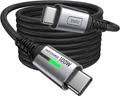 INIU USB C Kabel, 100W [2m] PD3.0 Schnellladekabel USB C auf USB C, Nylon