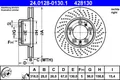 ATE 24.0128-0130.1 Bremsscheibe für PORSCHE