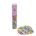 Plus-Plus 4187 Mini Kreativ-Bausteine Tube, Pastell, Geniales Konstruktionsspielzeug, 240 Teile