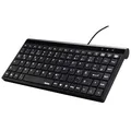 Hama USB PC-Tastatur Slimline Mini-Keyboard SL720 Schwarz 182667