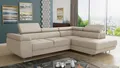 Sofnet Ecksofa Caris Cord, mit Schlaffunktion und Bettkasten, Wohnlandschaft mit einstellbare Kopfstützen, Schlafsofa