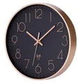 30cm Funkuhr Lautlos Wanduhr Ohne Tickgeräusche Funkwanduhr Geräuschlos Wand Uhr