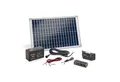 esotec Solaranlage PV-Solar Inselanlage 20Wp, 12V 8Ah Akku, Kabel, Laderegler 120005, (Komplettset)