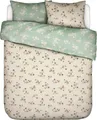 Essenza Bettwäsche-Garnitur Satin Fiora Farbe Vanilla Größe 155x220+80x80