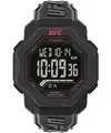 Timex UFC Strength Knockout 48mm Herren-Armbanduhr mit schwarzem Harz-Armband TW2V88100
