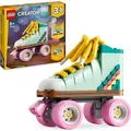 LEGO Creator 3in1 Rollschuh Spielzeug für Mädchen und Jungen mit Mini-Skateboard und Boombox, Retro-Deko für das Schlafzimmer, Geschenk zum Gebu... - Bunt