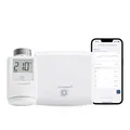 Homematic IP Smart Home Starter Set Mini Heizen – Standard, Digitale Steuerung Heizung + App, Alexa, Google Assistant, einfache Installation, Energie sparen, Thermostat, Heizungsthermostat, 158096A1