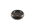 wohnfreuden Aufsatzwaschbecken Marmor Waschbecken ASBAK 40 cm schwarz (Kein Set), 8_417