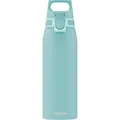 SIGG Trinkflasche aus Edelstahl 1.0L Shield One Glacier Türkis auslaufsicher