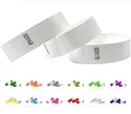 500 Eintrittsbänder aus Tyvek - Party Einlassbänder, Securebänder, Festival Armbänder, Kontrollbänder für dein Event (White)