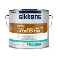 Sikkens Cetol Wetterschutzfarbe Holz Deck  Farbe  Extra weiß 2,5L