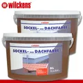 Wilckens 2 x 5 l Sockel- und Dachfarbe | Havanna | Sockelfarbe Dachziegel außen