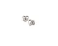 Boccia Paar Ohrstecker Herz Ohrringe Titan poliert 8 x 8,5 mm