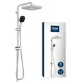 Grohe Vitalio Comfort 250 Flex Duschsystem 26698001 mit Umstellung für die Wandmontage chrom