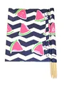 Windschutz 5m für Strand Garten See Meer SICHTSCHUTZ Wind Zaun Schutz Blickschutz Camping (24. Wassermelone)