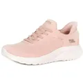 Skechers Hands Free Slip-Ins Bobs Squad Chaos-Current Muse Sneaker für Damen, Helles Pink, 35 EU