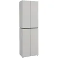 Voleo Garderobenschrank, Kaschmir, Kunststoff, 5 Fächer, 60x199x37 cm, Beimöbel erhältlich, griffloses Öffnen, Garderobe, Garderobenschränke, Garderobenschränke