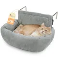 SCHLITZOHR Premium Heizungsliege für Katzen - Murphy - für Katzen bis 12kg - passend für alle Heizkörper - rundum gepolstert - Katzenbett für die Heizung