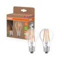 2er OSRAM E27 LED Lampe Classic Filament 7,2W wie 100W warmweißes Licht 2700K