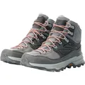 Jack Wolfskin CYROX TEXAPORE MID W Wanderschuh Wasserdicht, Trekkingschuh grau 38 EU