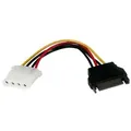 StarTech.com 15cm SATA auf LP4 Stromadapter - Bu/St - Netzteil - SATA-Stromstecker (M)