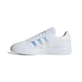 adidas Damen Grand Court Base 2.0 Shoes, Cloud white/Cloud white/clear pink, 39 1/3 EU