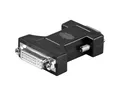 Goobay Adapter DVI-I 24+5 Buchse auf VGA Stecker 15 polig Adapter