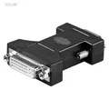 Monitoradapter DVI-I 24+5 Buchse auf VGA Stecker 15 polig PC TFT Adapter