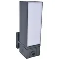 Lutec LED-Außenwandleuchte Cuba Alu, Eisen, Stahl & Metall Grau Anthrazit